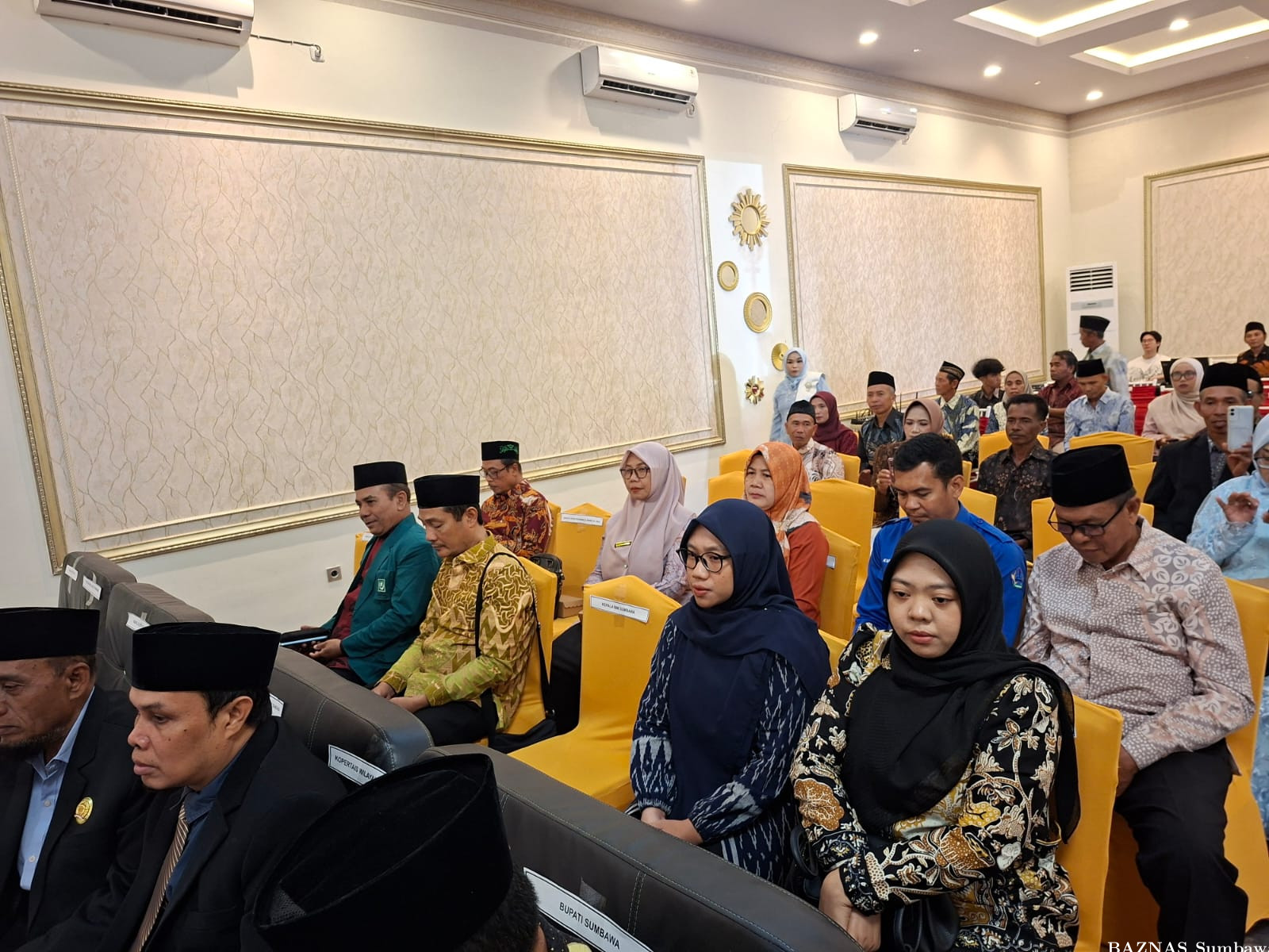 BAZNAS Sumbawa Hadiri Sidang Senat Terbuka Wisuda ke-17 STAI NW Sumbawa, Dorong Lulusan Berkontribus