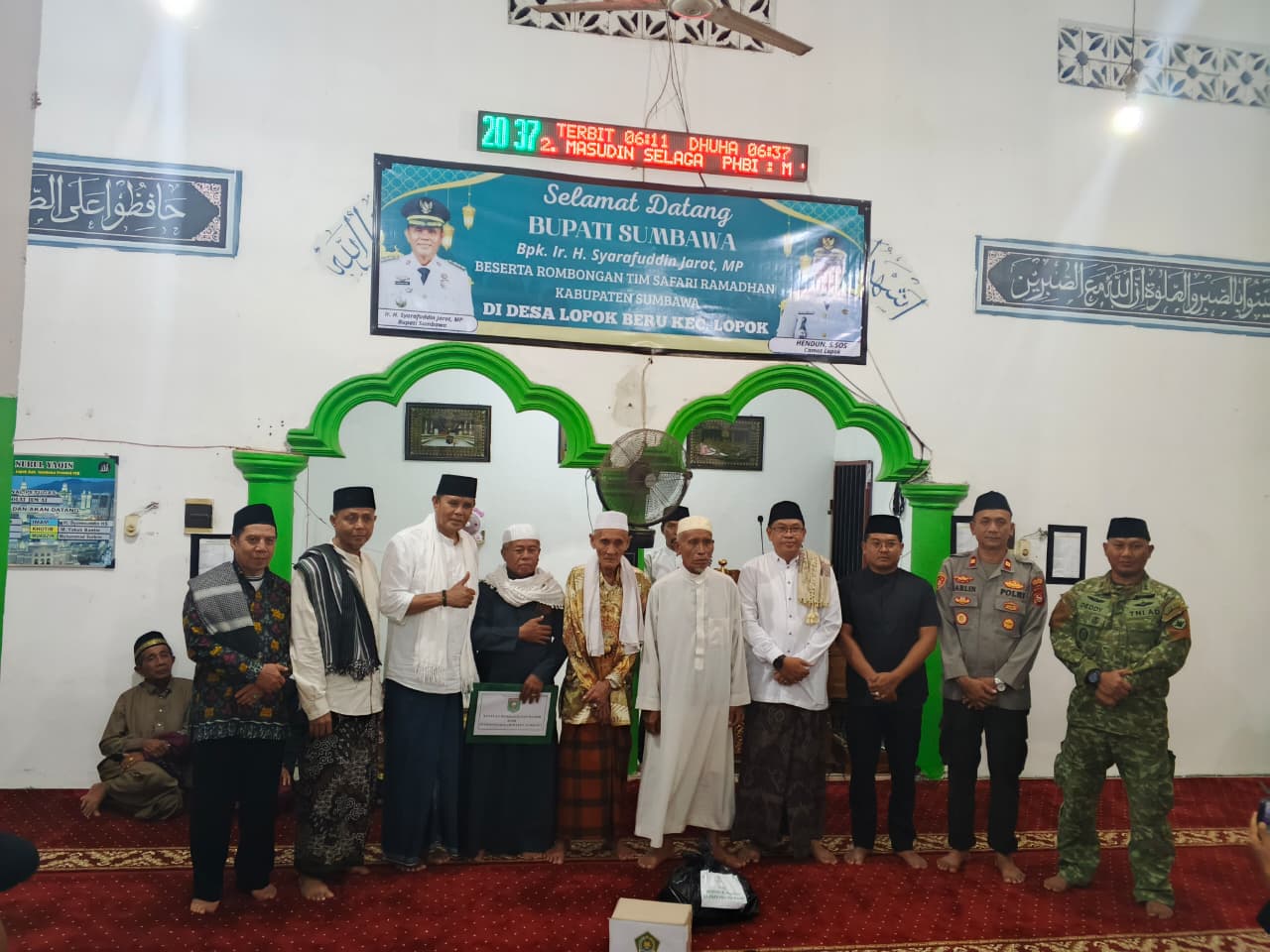 BAZNAS Sumbawa dan Pemda Gelar Safari Ramadhan 1447 H di Lunyuk dan Lopok