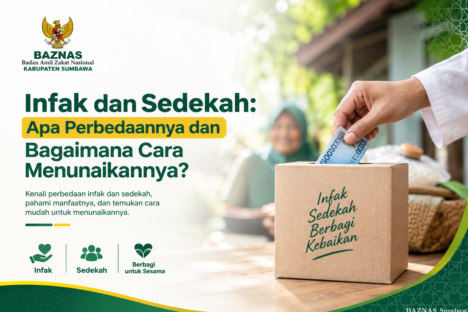 Infak dan Sedekah: Apa Perbedaannya dan Bagaimana Cara Menunaikannya?