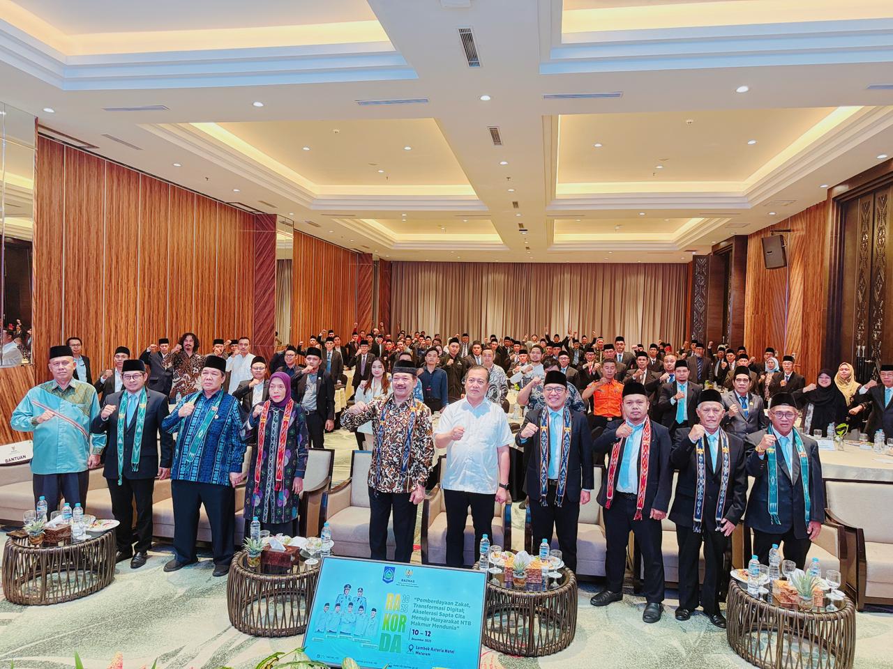 BAZNAS Sumbawa Hadiri Rakorda Baznas NTB 2025: Perkuat Pemberdayaan Zakat dan Transformasi Digital M