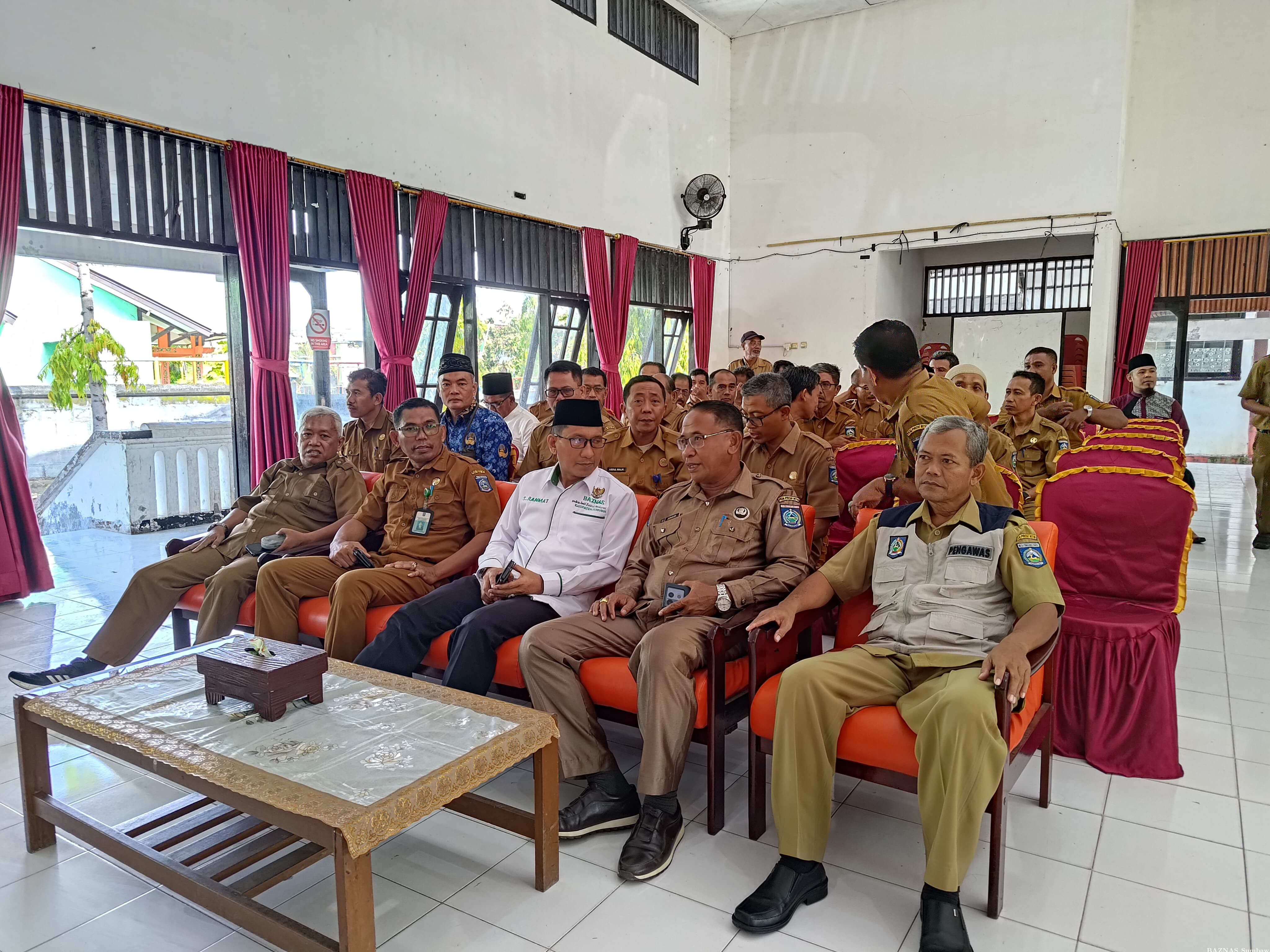 BAZNAS Sumbawa Hadiri Halal Bihalal dan Purna Tugas Dikpora Wilayah IV