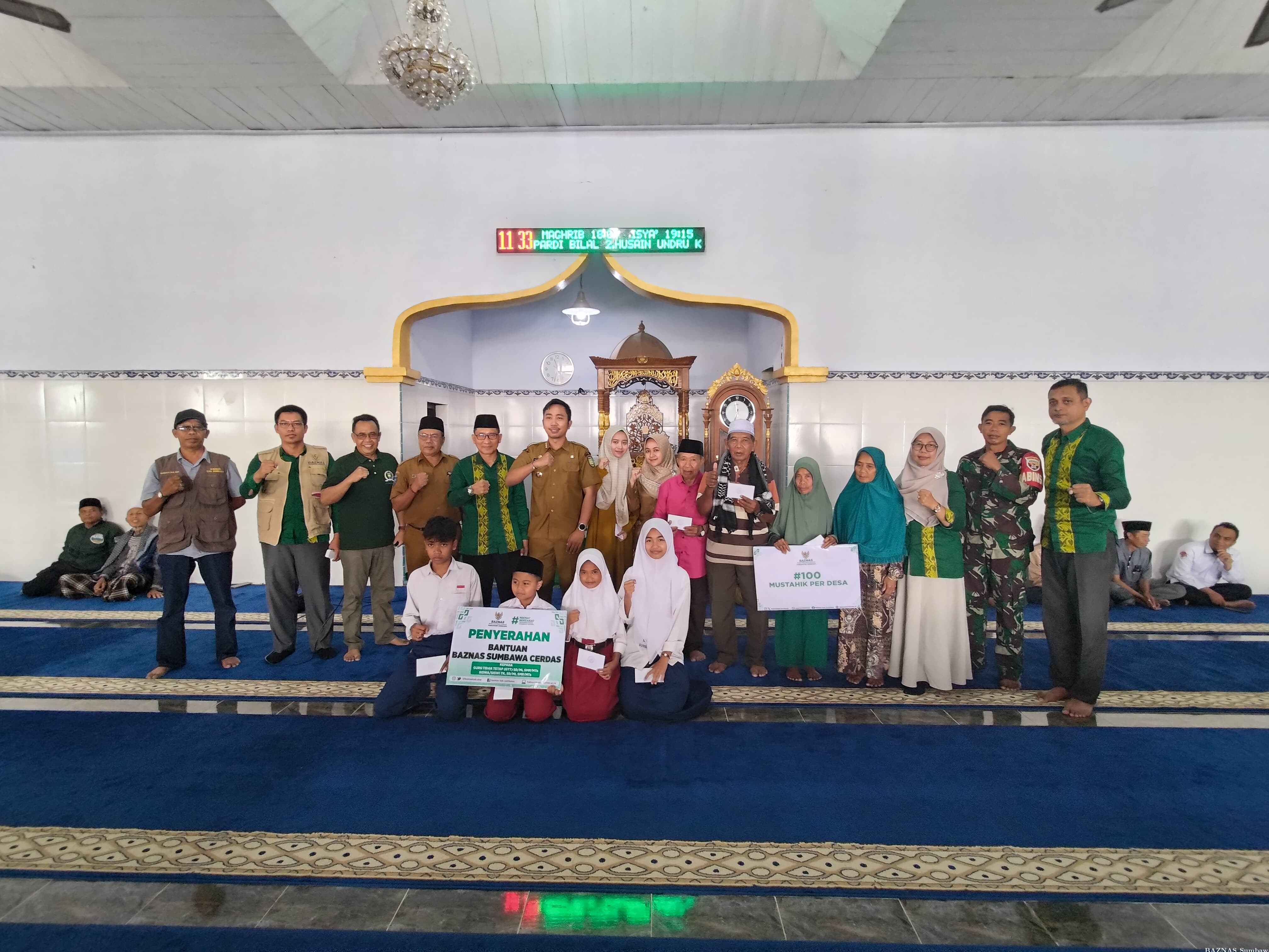 Sinergi untuk Kesejahteraan: BAZNAS Sumbawa Distribusikan ZIS di Kecamatan Ropang