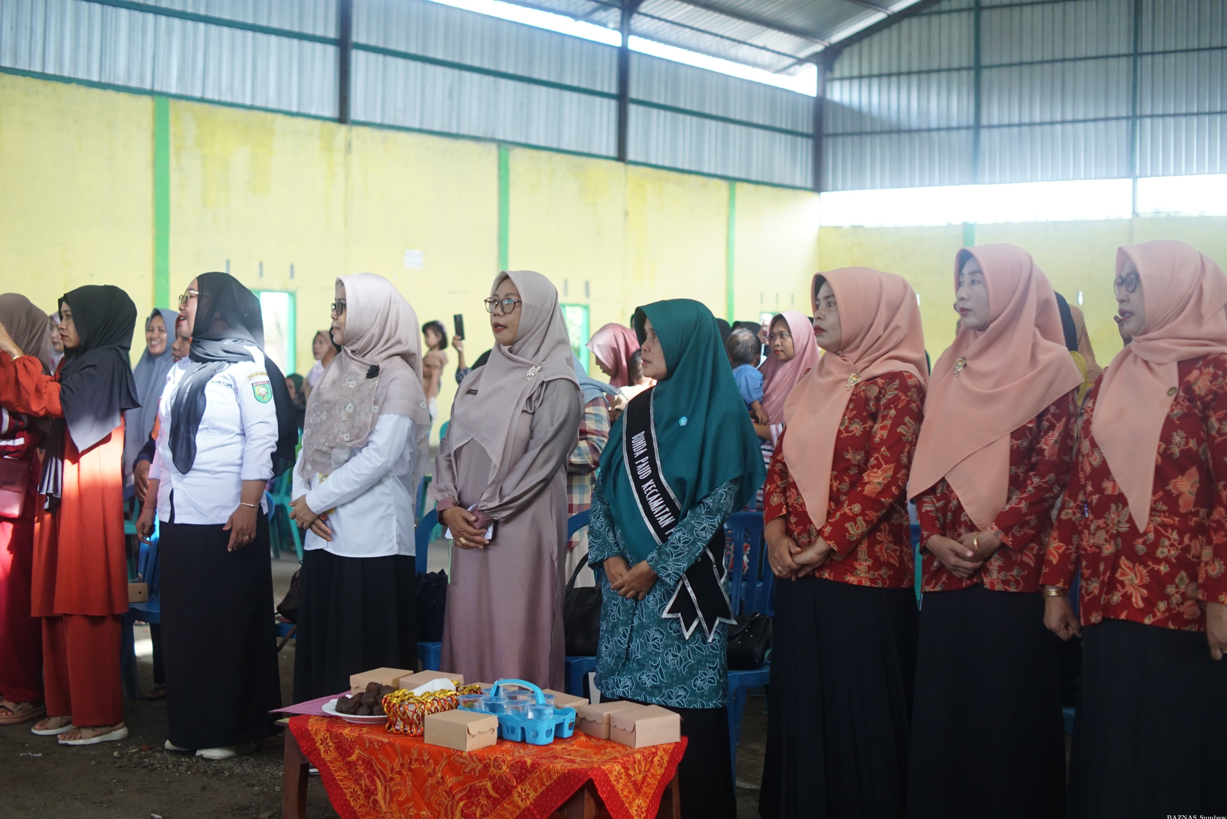 BAZNAS Kabupaten Sumbawa Hadiri dan Meriahkan Gebyar PAUD/TK TP PKK Desa Brang Kolong Disertai Semin