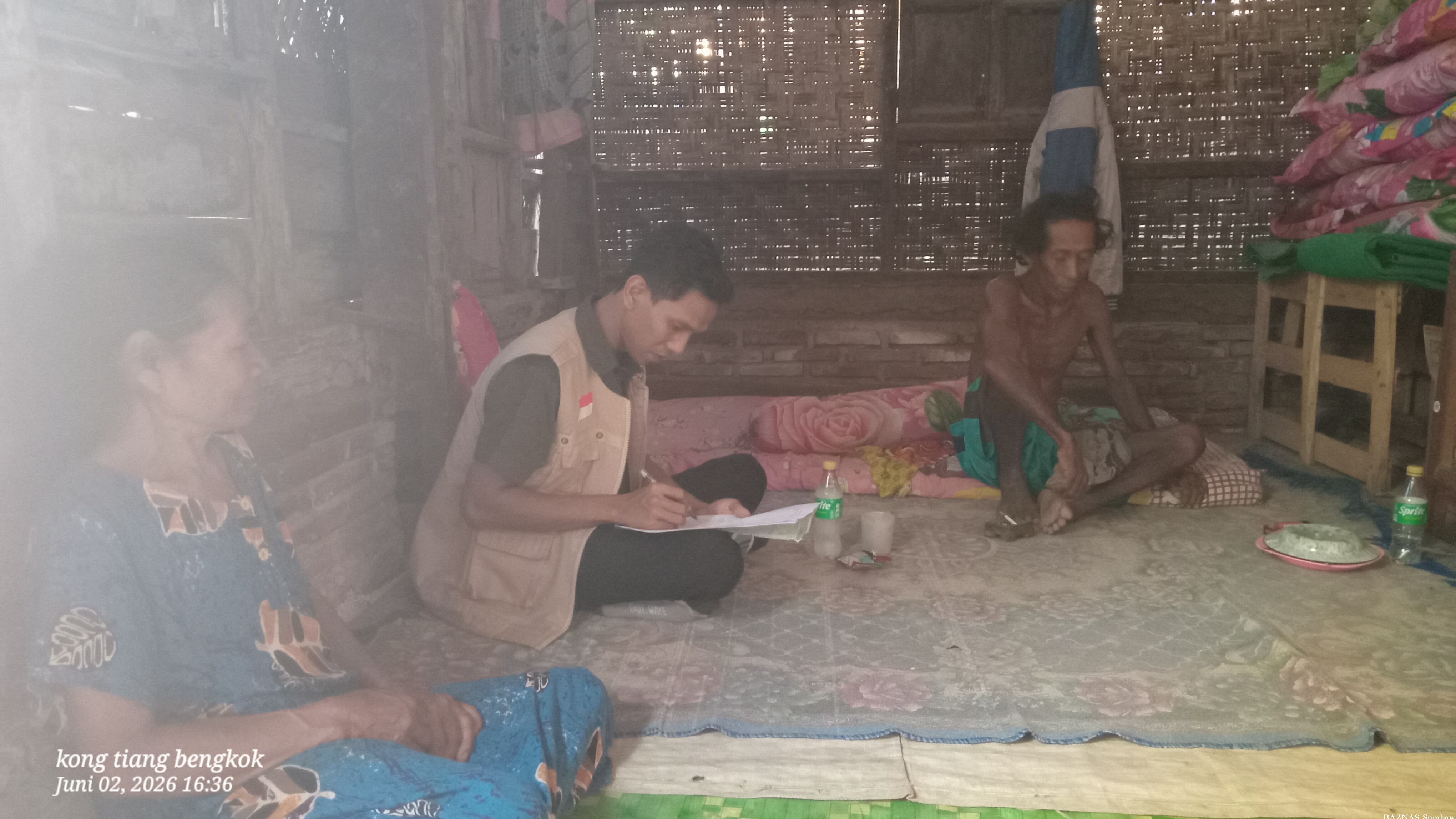 BAZNAS Sumbawa Survei Calon Penerima Program Bale Umat di Desa Empang Atas