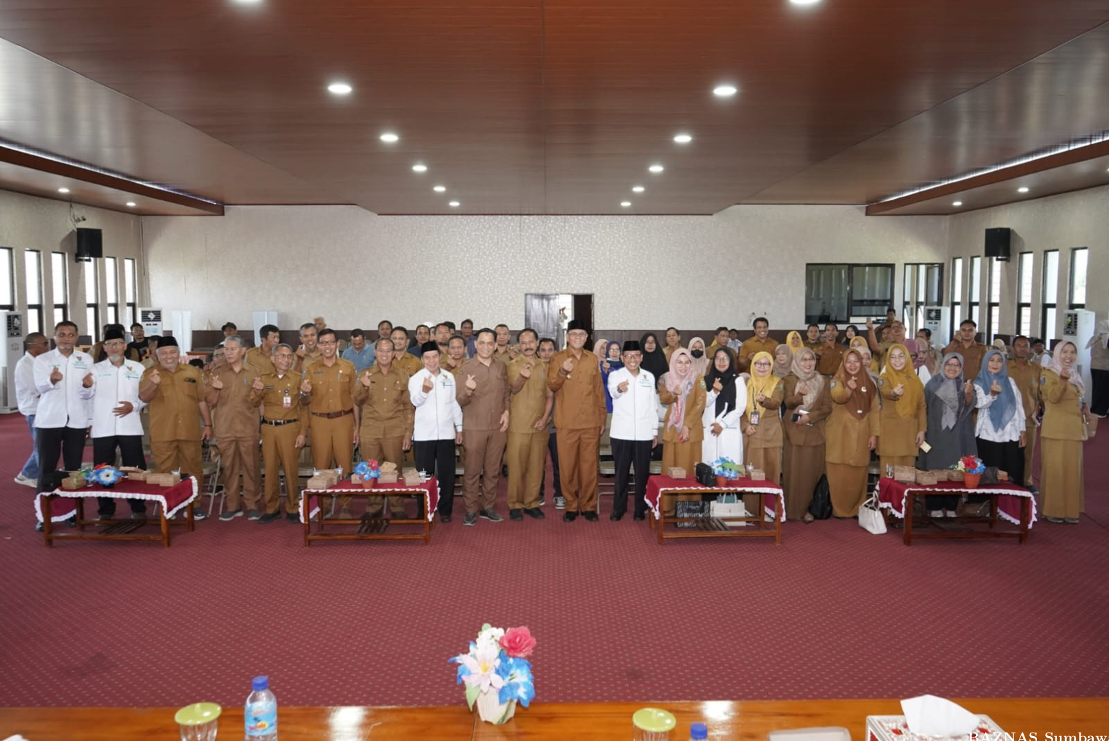 BAZNAS Sumbawa Sosialisasikan Mekanisme Zakat bagi Kontraktor dan Rekanan