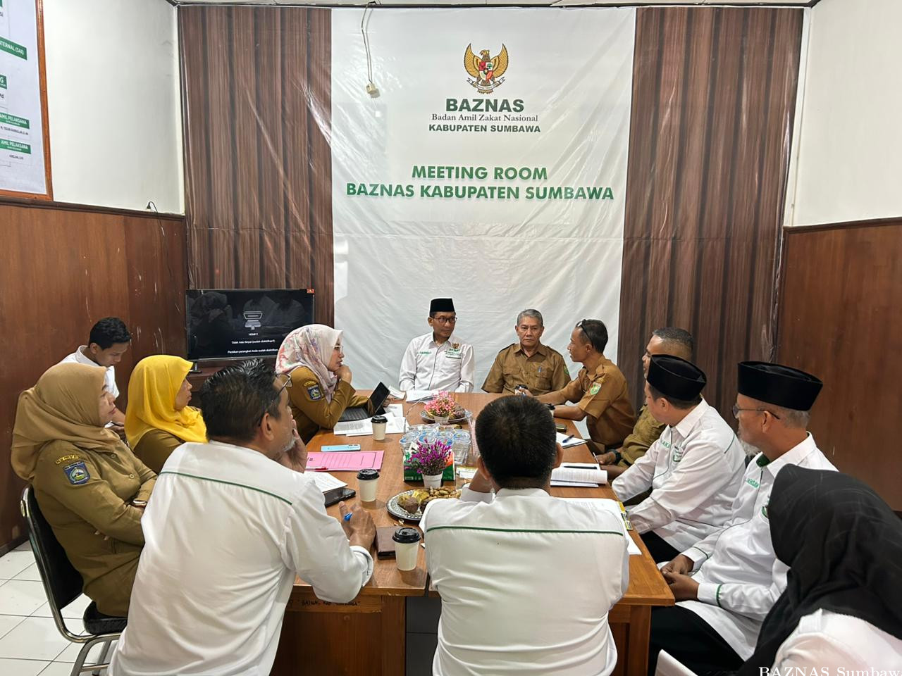 BAZNAS Sumbawa Gelar Rapat Koordinasi Tindak Lanjut Sosialisasi Mekanisme Pembayaran ZIS bagi Rekana