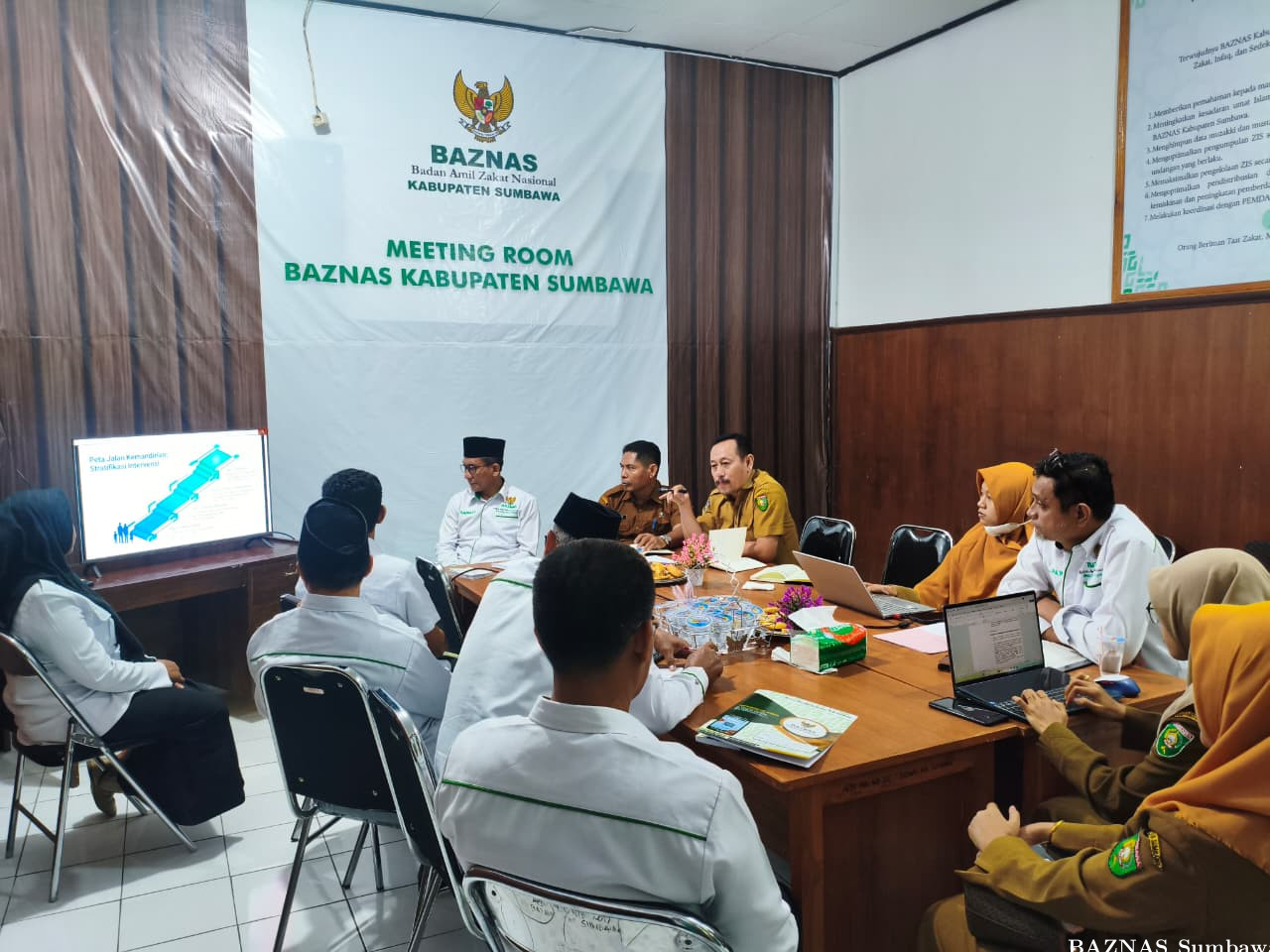 BAZNAS Sumbawa Gelar Rapat Koordinasi Penguatan Program Penanggulangan Kemiskinan