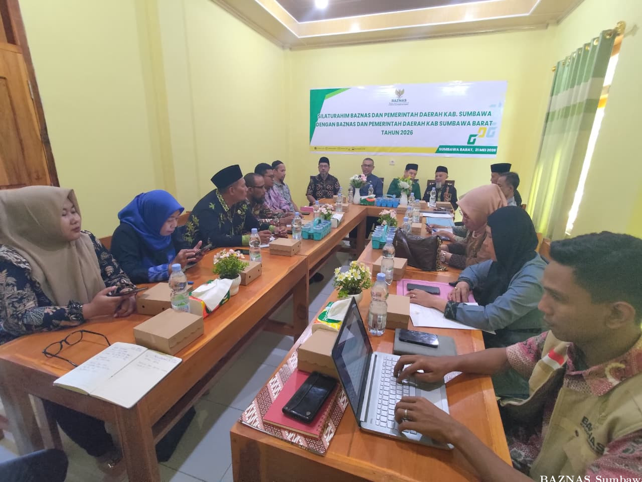 Perkuat Sinergi Pengelolaan Zakat, BAZNAS dan Pemkab Sumbawa Laksanakan Silaturrahmi ke BAZNAS KSB