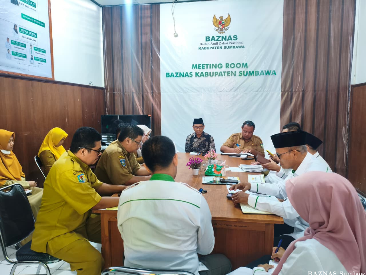 BAZNAS Sumbawa Gelar Rakor Lanjutan Bersama OPD Terkait Tindak Lanjut Silaturrahmi dan Studi Tiru ke