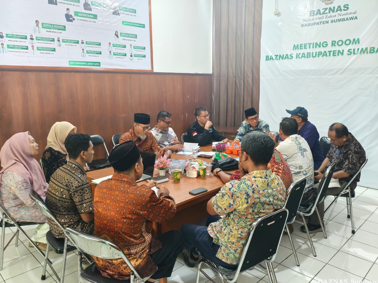 BAZNAS Kabupaten Sumbawa Gelar Rapat Koordinasi dengan PRKP, PUPR, dan BPBD Bahas Program Bale Umat