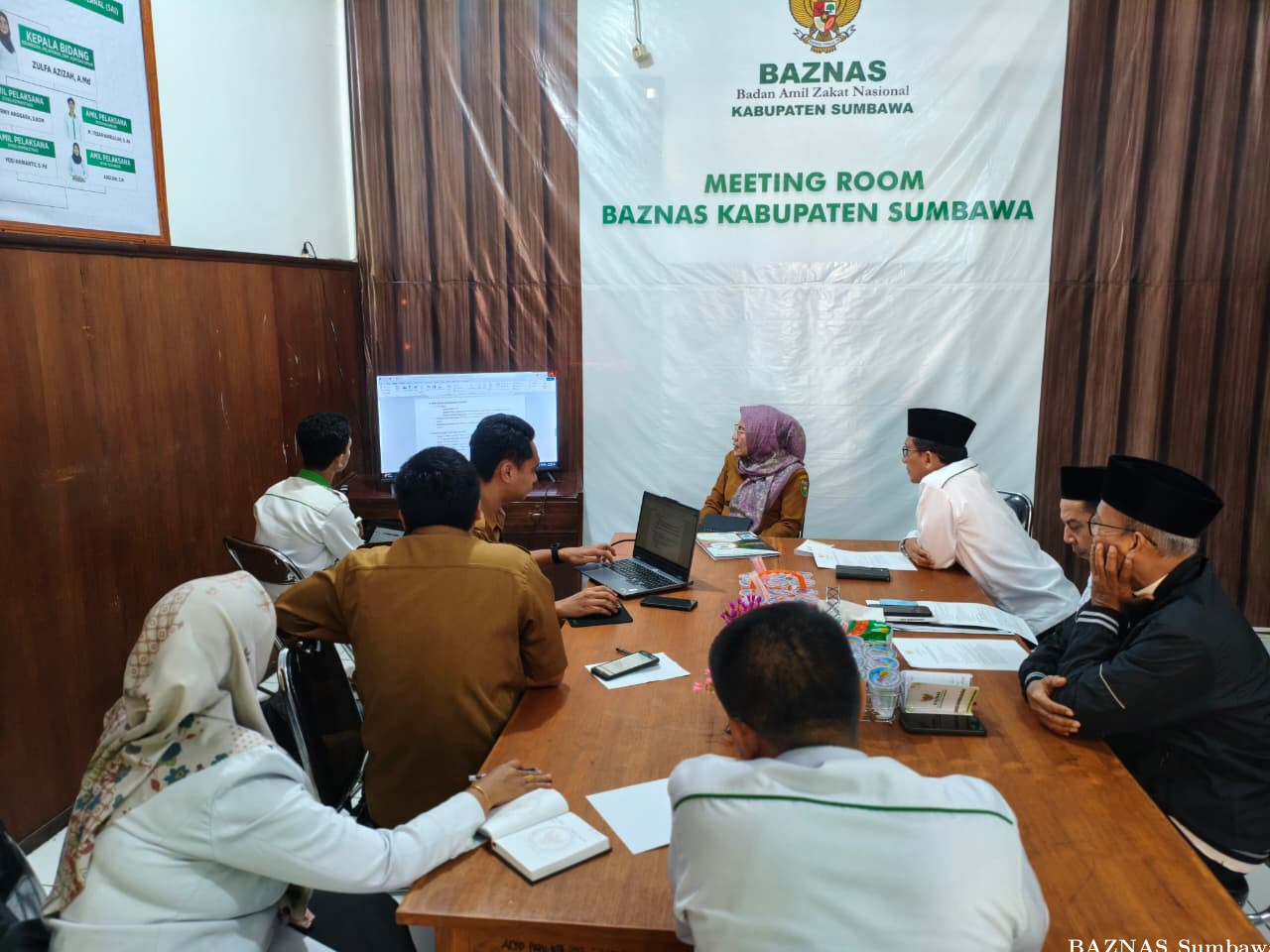 Dorong Optimalisasi ZIS, BAZNAS Sumbawa Sinkronkan Draft Regulasi dengan PBJ dan Bagian Hukum