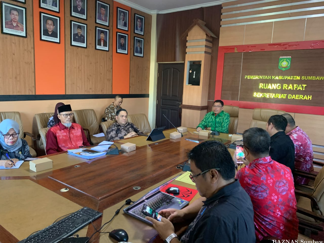 BAZNAS Sumbawa Hadiri Rakor Pembahasan PKS PT Taspen dan Pemda untuk Optimalisasi Pengelolaan ZIS AS