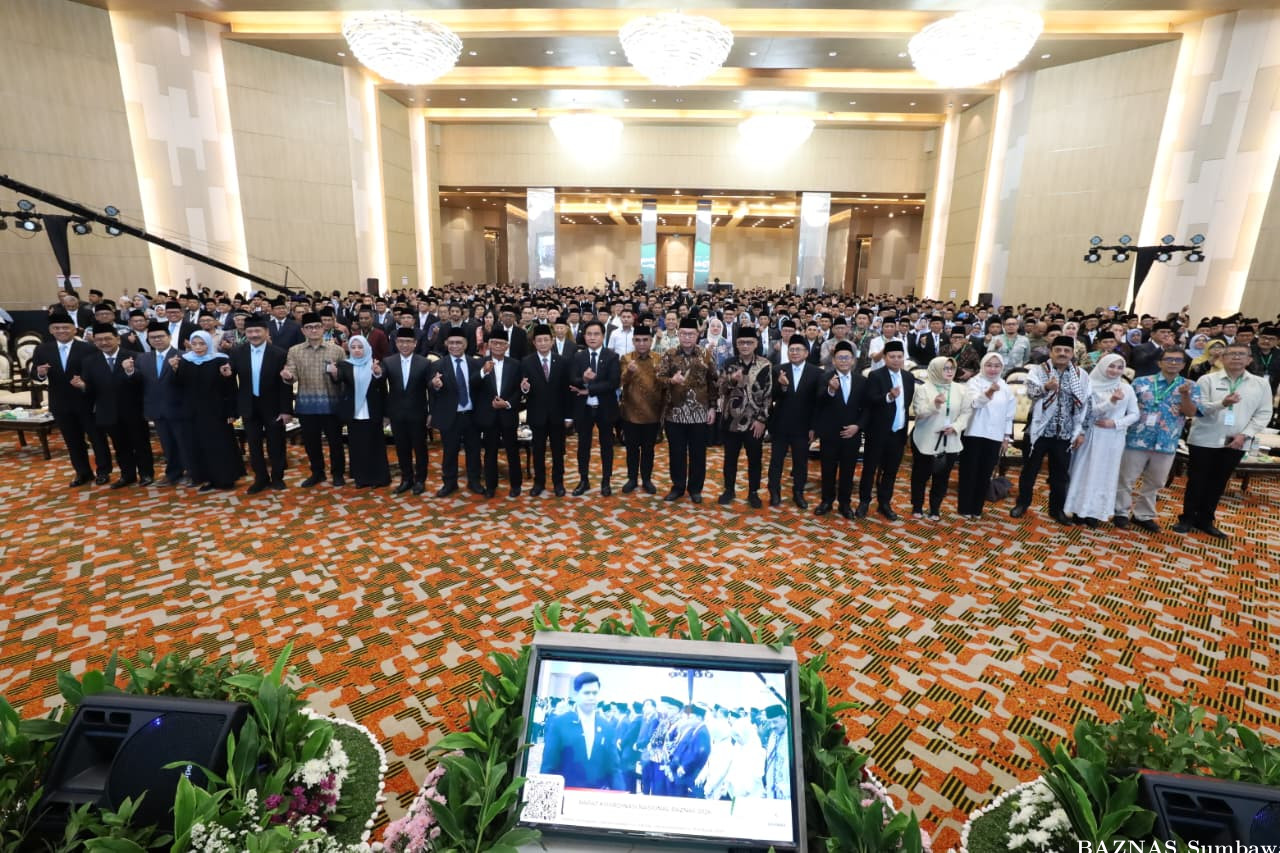 Pimpinan BAZNAS Sumbawa Ikuti Rakornas BAZNAS 2026 di Jakarta, Perkuat Konsolidasi Zakat Produktif d