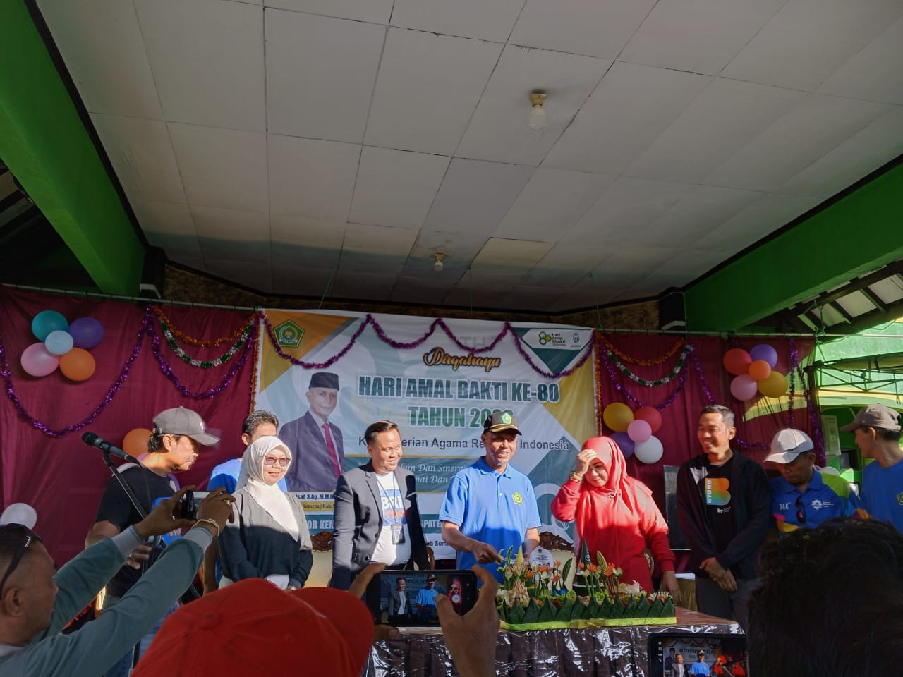 BAZNAS Kabupaten Sumbawa Semarakkan Jalan Sehat Kerukunan HAB Kemenag ke-80