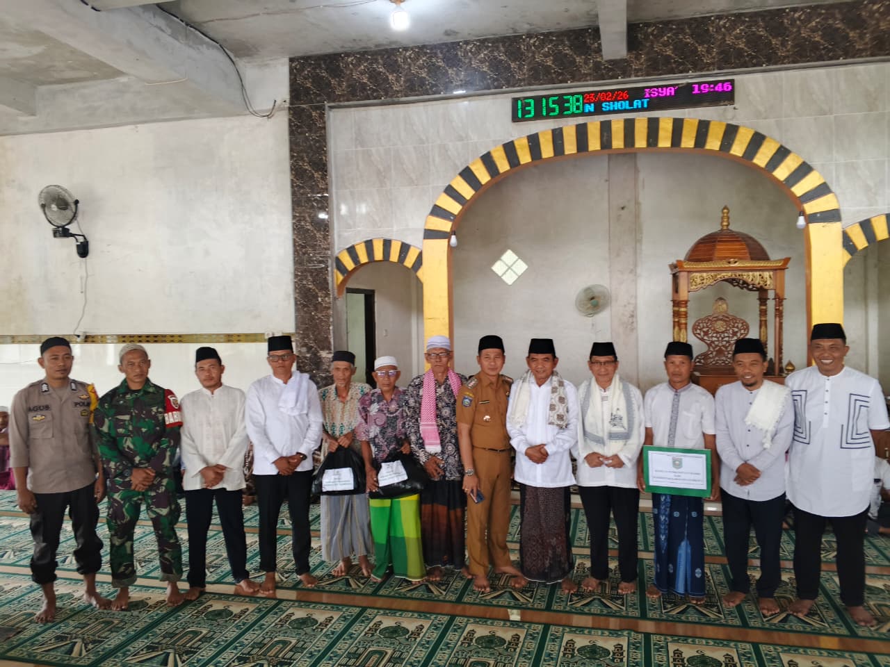 Safari Ramadhan ke Kecamatan Orong Telu Bupati Sumbawa Bersama BAZNAS Tebar Berkah