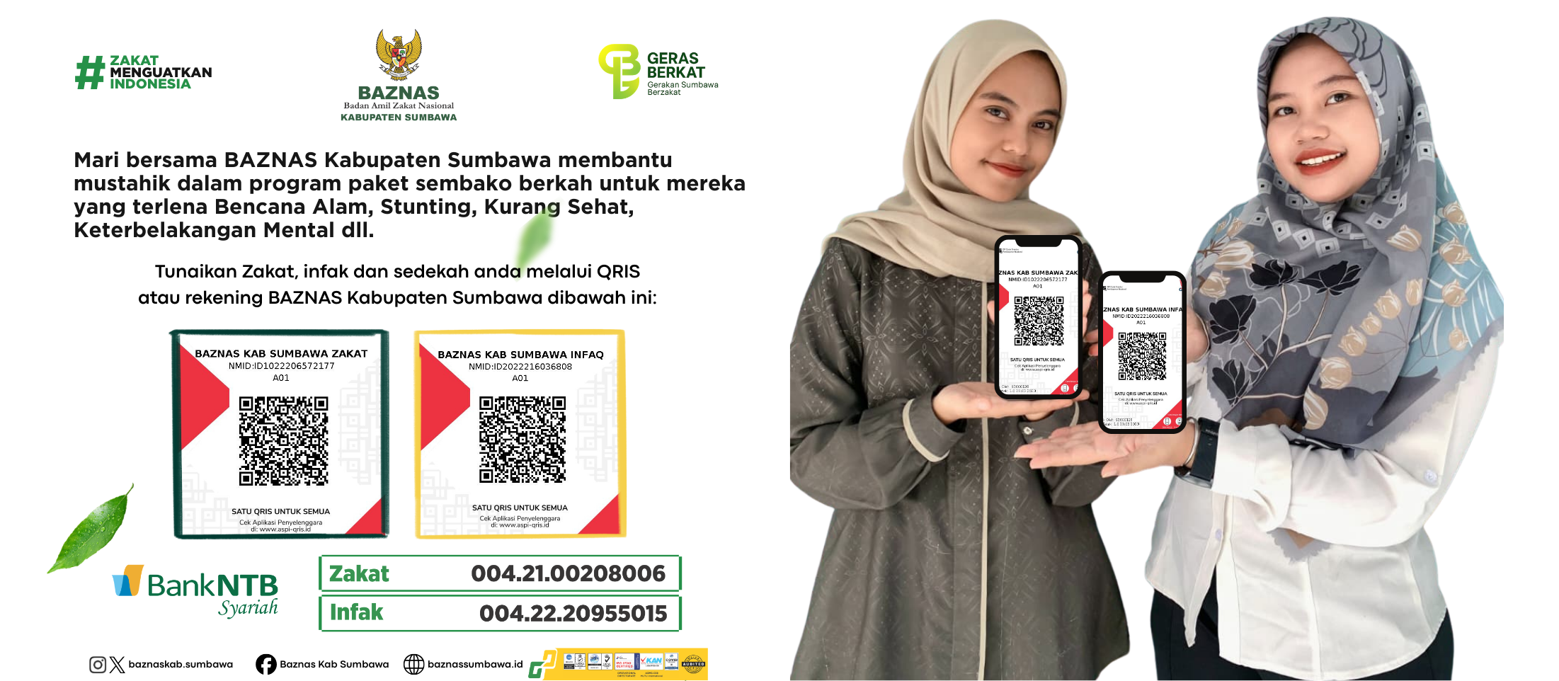 Bayar Zakat Online di BAZNAS Sumbawa
