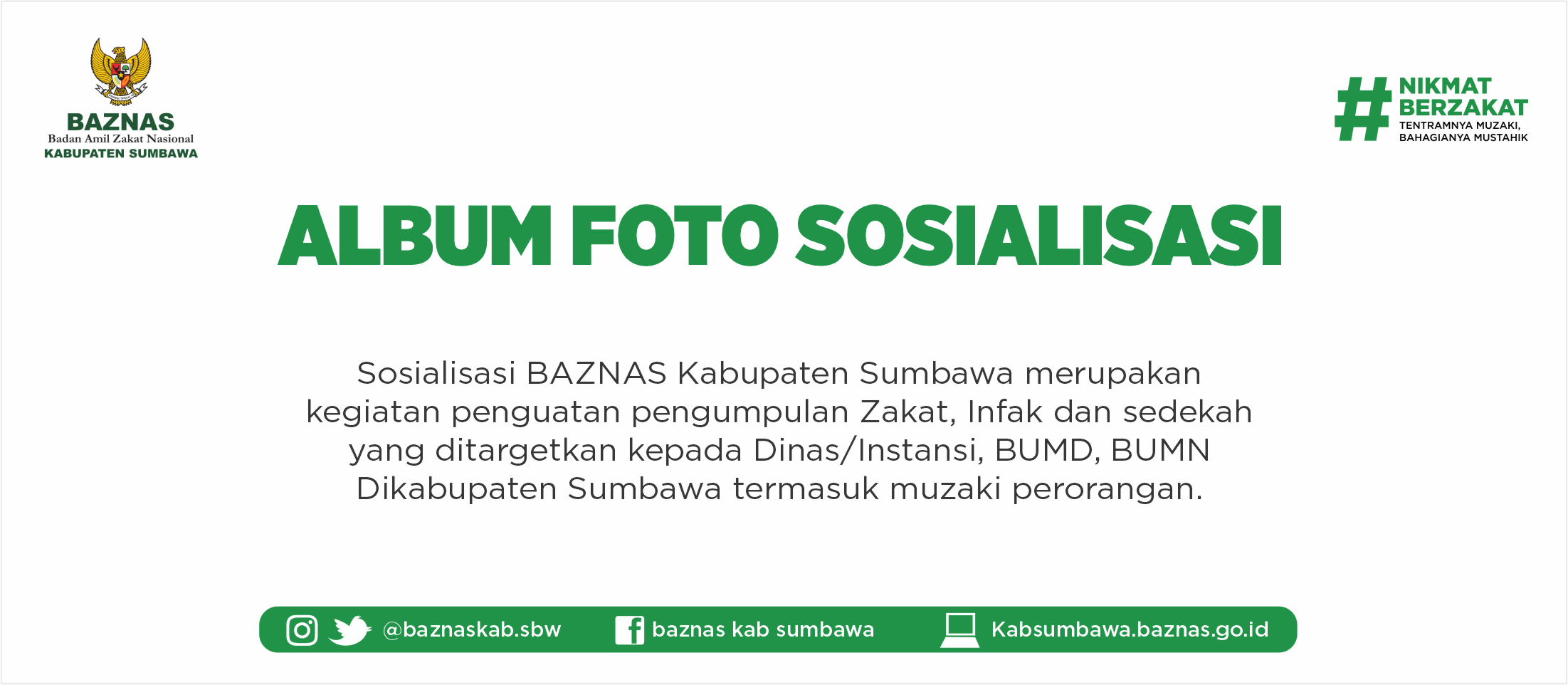 Sosialisasi BAZNAS Kabupaten Sumbawa di Dinas Perhubungan - (Ada 1 foto)